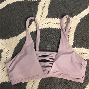 Lavender bikini top